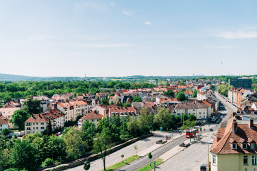Blick über die Südstadt