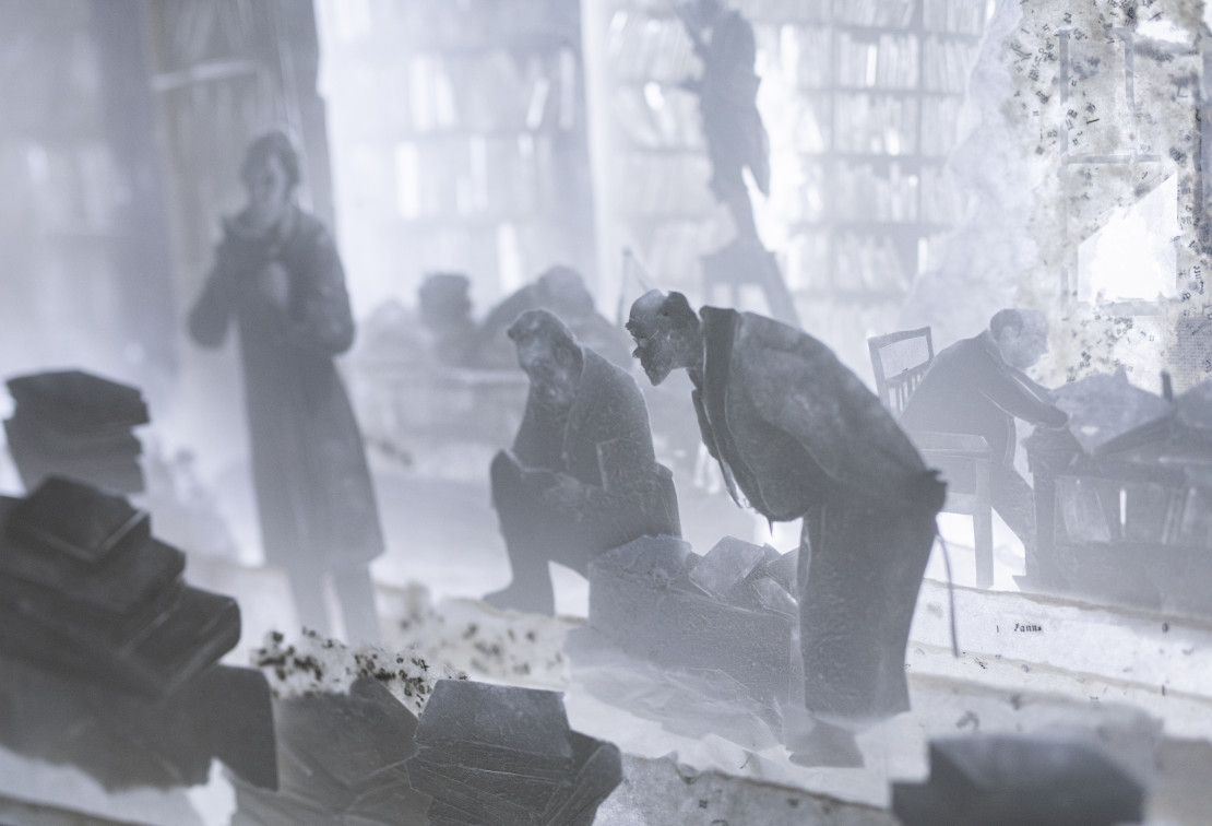 Diorama in der GRIMMWELT Kassel