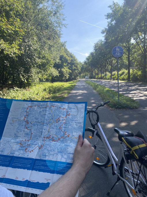Fahrradtour auf der Entdeckerroute in Kassel