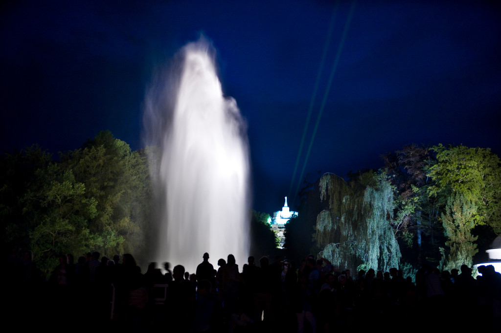 Fontänenteich im UNESCO-Welterbe Bergpark Wilhelmshöhe