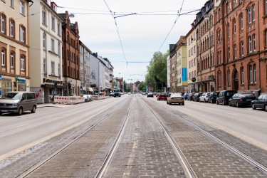 Frankfurter Straße in Kassel © Can Wagener