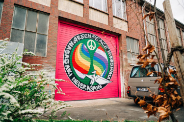 Greenpeace Mural im Schillerviertel