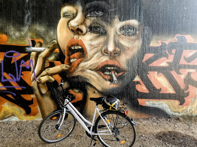 Hall of fame Graffitikunst in Kassel