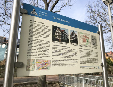 Infotafel Maerchenviertel Niederzwehren