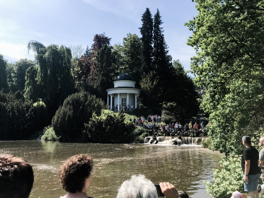 Jussowtempel im UNESCO-Welterbe Bergpark Wilhelmshöhe