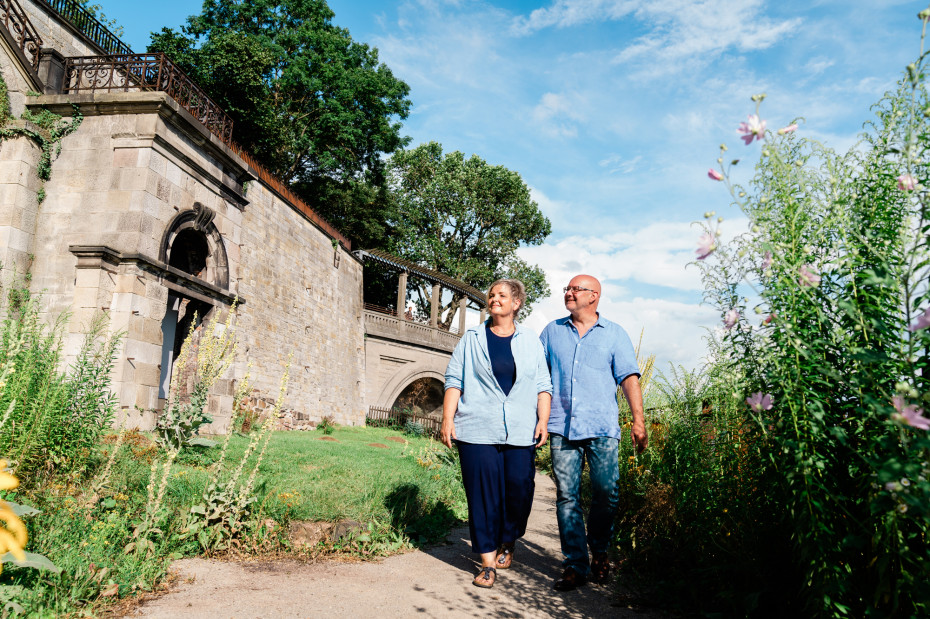 Stad, park, rivier: het zuiden van Kassel