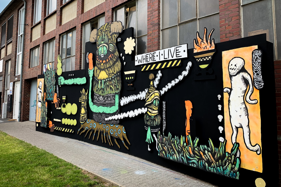 KolorCubes: Colorful walls for Kassel!