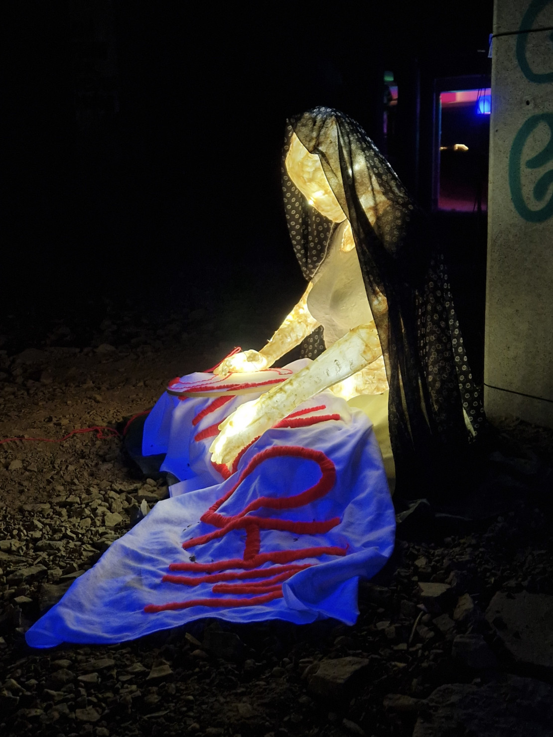 Kunstwerk Aprilla Lichtewege Kassel