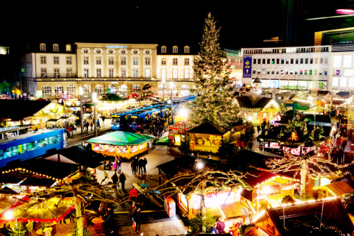 Märchenweihnachtsmarkt Kassel auf dem Königsplatz