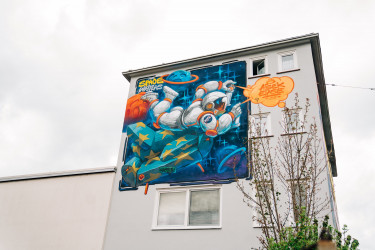 Mural von Arsek & Erase in Kassel