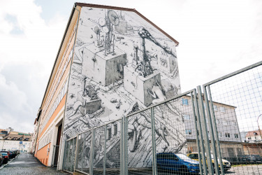 Mural von Pau Quintanajornet und Sebastian Carreño Gaibisso - Kosmon © Can Wagener