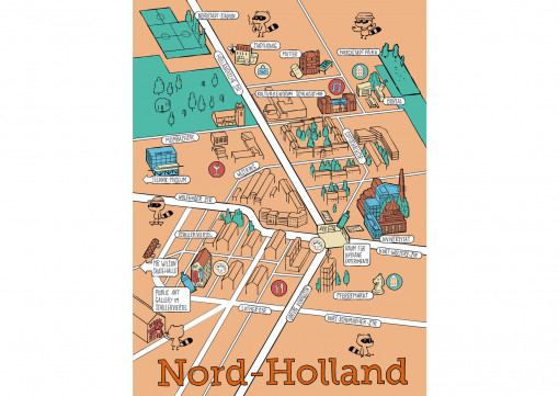 Jetzt wird’s bunt:  Nord-Holland