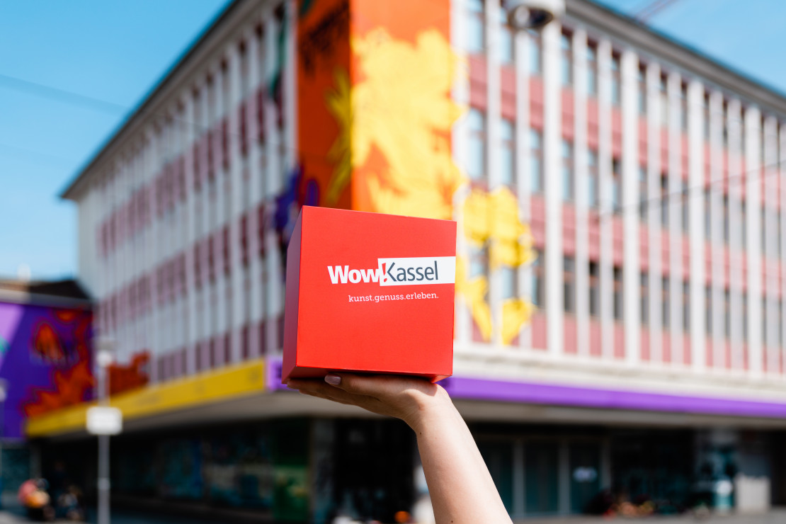 ruru-Haus der documenta fifteen am Friedrichsplatz Kassel