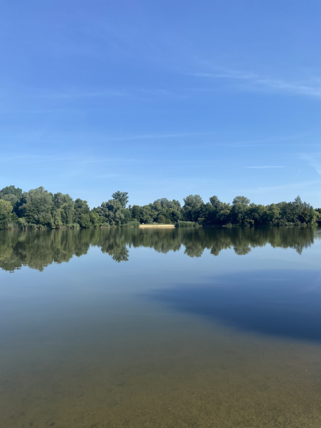 Schwimmen im Bugasee in Kassel 