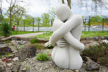 Skulptur im Botanischen Garten