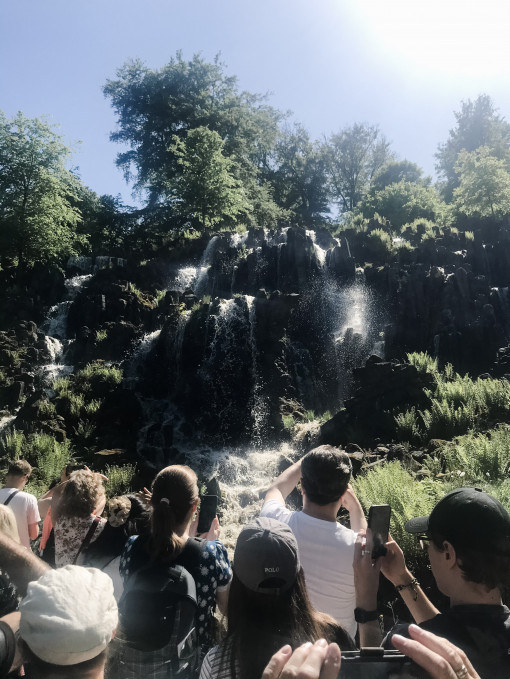 Steinhöfer Wasserfall im UNESCO-Welterbe Bergpark Wilhelmshöhe