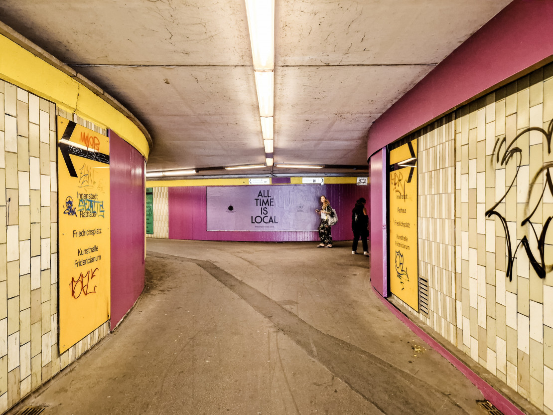 Unterführung Frankfurter Straße documenta fifteen