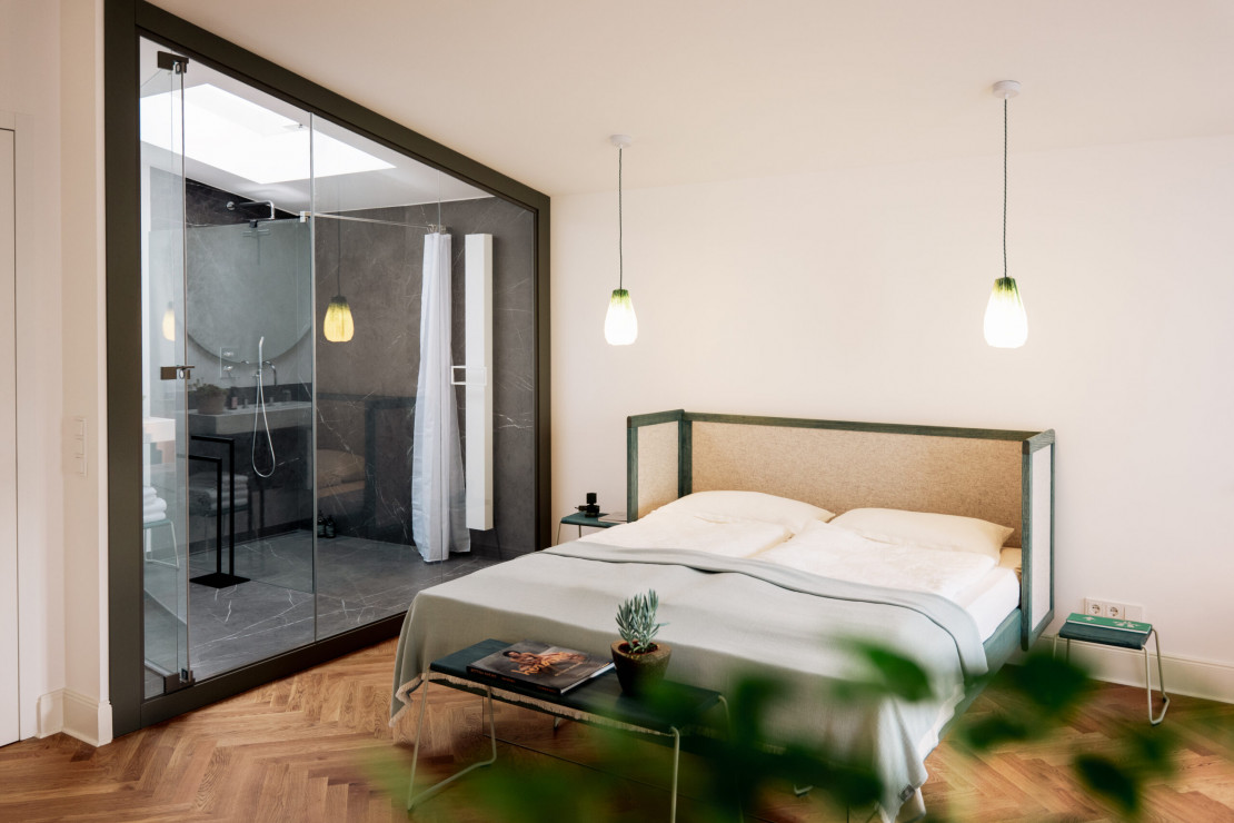 Zimmer im Boutique-Hotel Palmenbad in Kassel